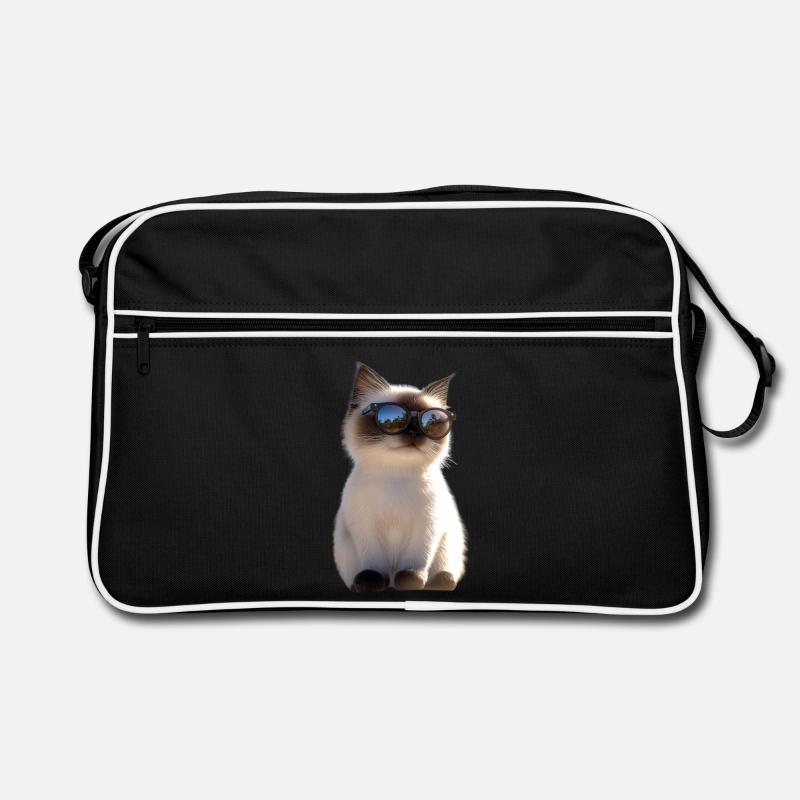 Chat Birman Chat Birman Sacré Chat Birman Mignon Chats Birmans Sac Retro