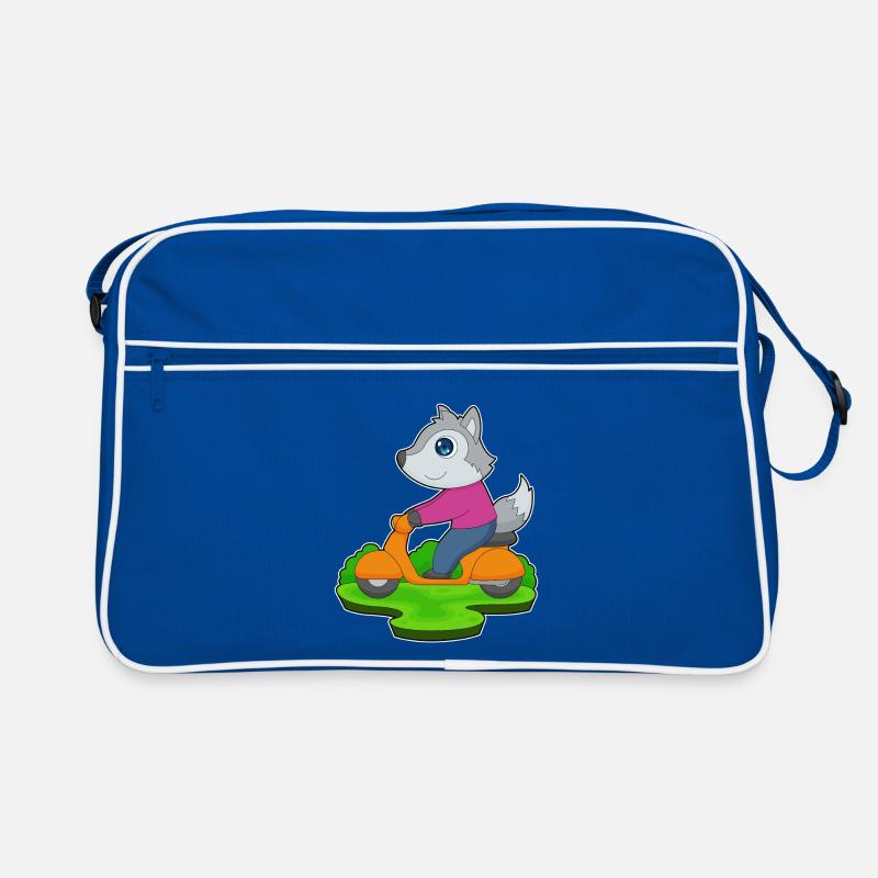 Trottinette Wolf Sac Retro
