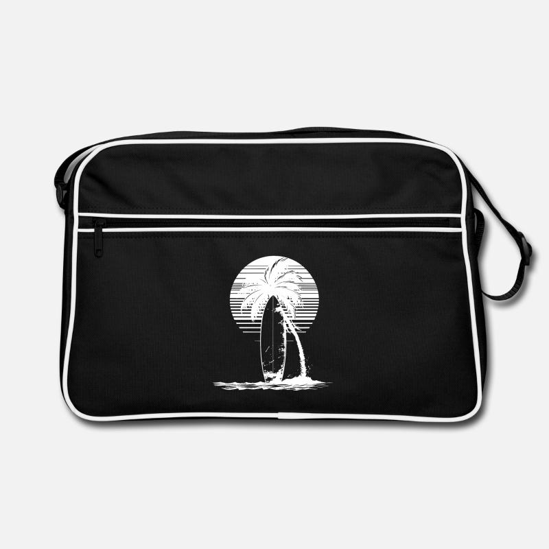 Dessin de planche de surf Sac Retro