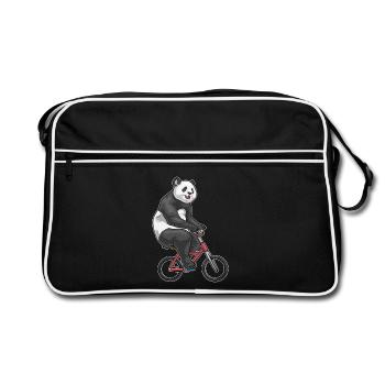Vélo Panda - Sac Retro - noir/blanc - Devant