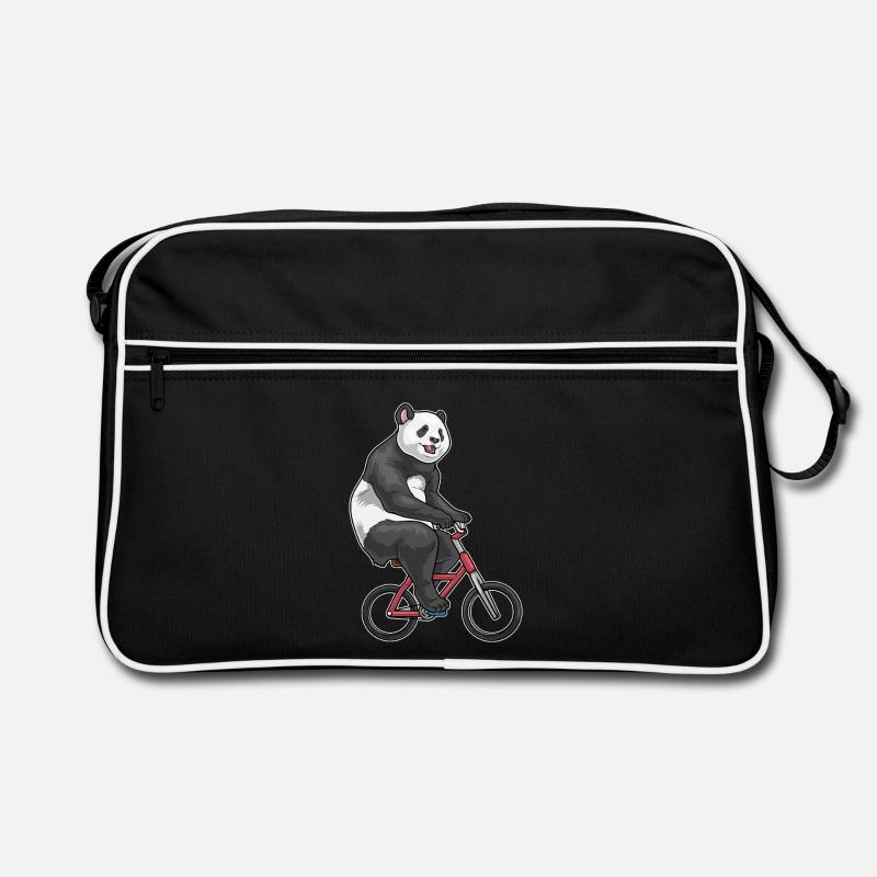 Vélo Panda - Sac Retro - noir/blanc