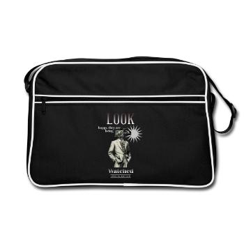 Camera Man - Retro Bag - black/white - Front