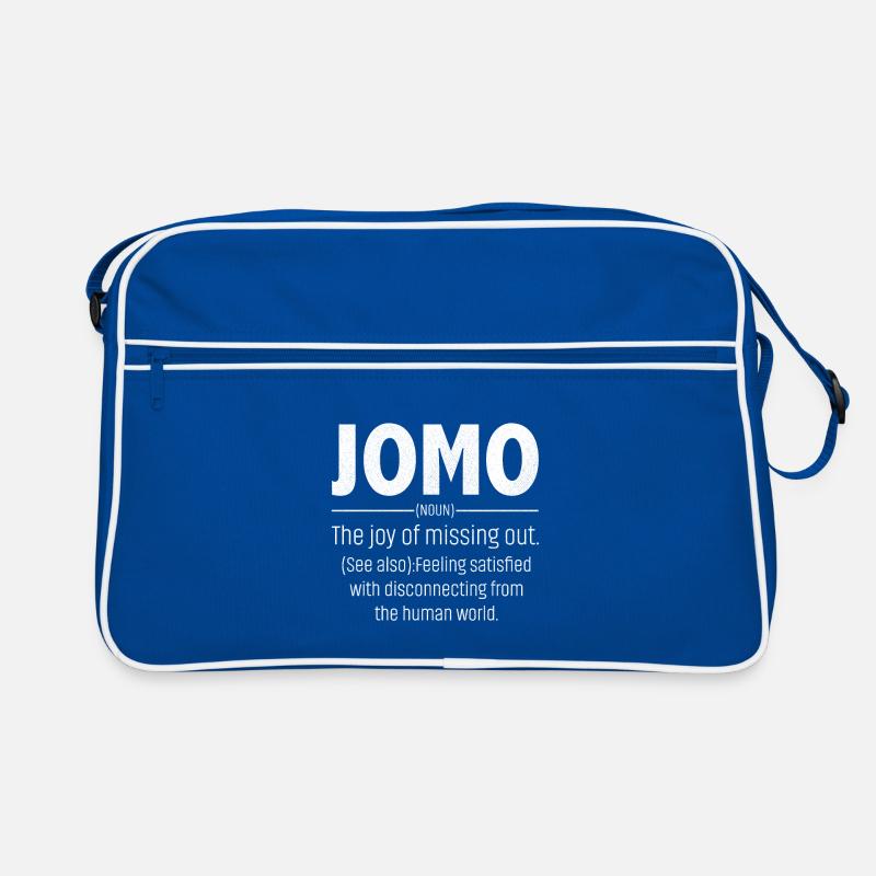 jomo defination Retro Tasche