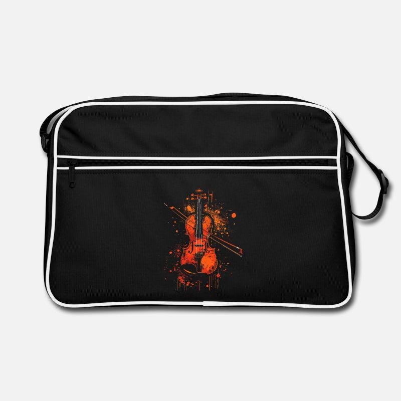 Violin Graphics Retro Bag