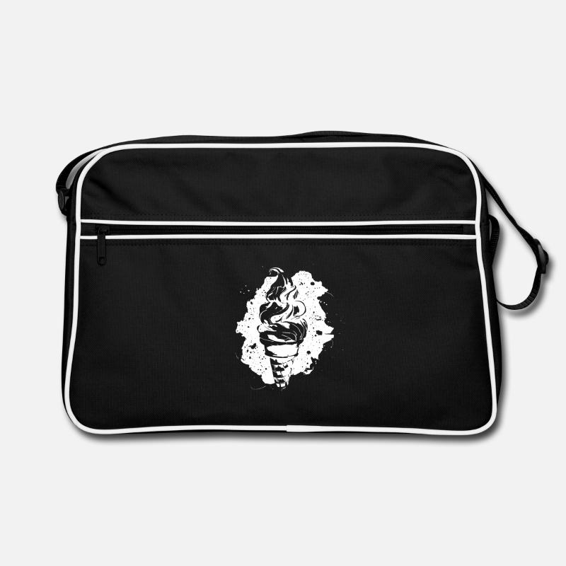 Eiscreme Grafik Retro Tasche