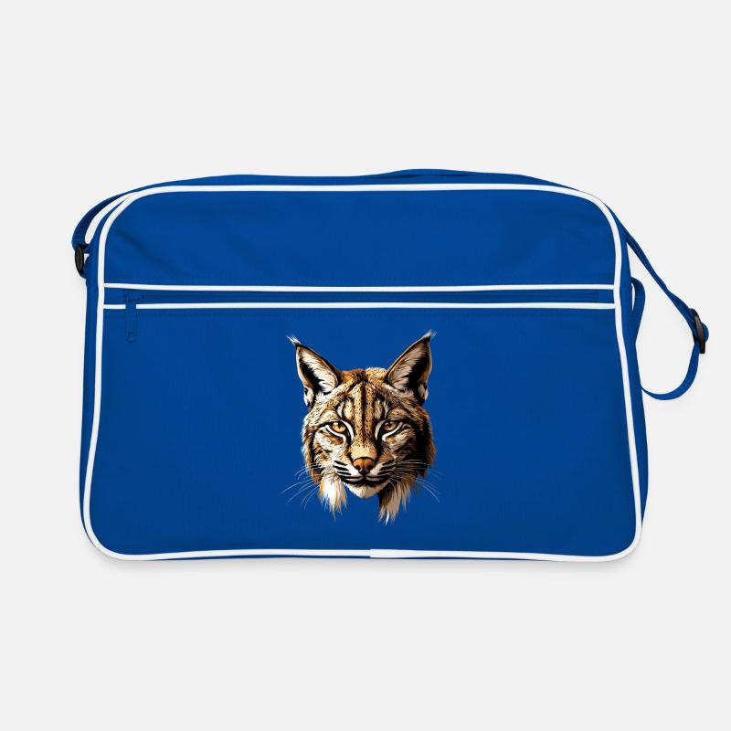Lynx Chat sauvage Grands chats Chats Mignon Lynx Sac Retro