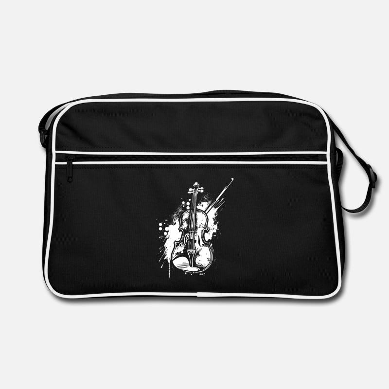Violon drôle Sac Retro