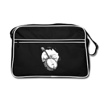 Banjo - Sac Retro - noir/blanc - Devant