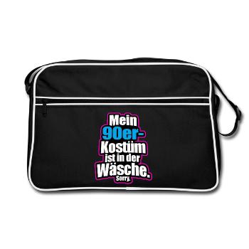 My 90s Costume In The Lingerie Theme Party - Retro Bag - black/white - Front