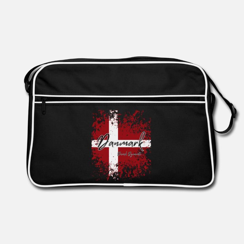 Drapeau du Danemark, fierté danoise Sac Retro