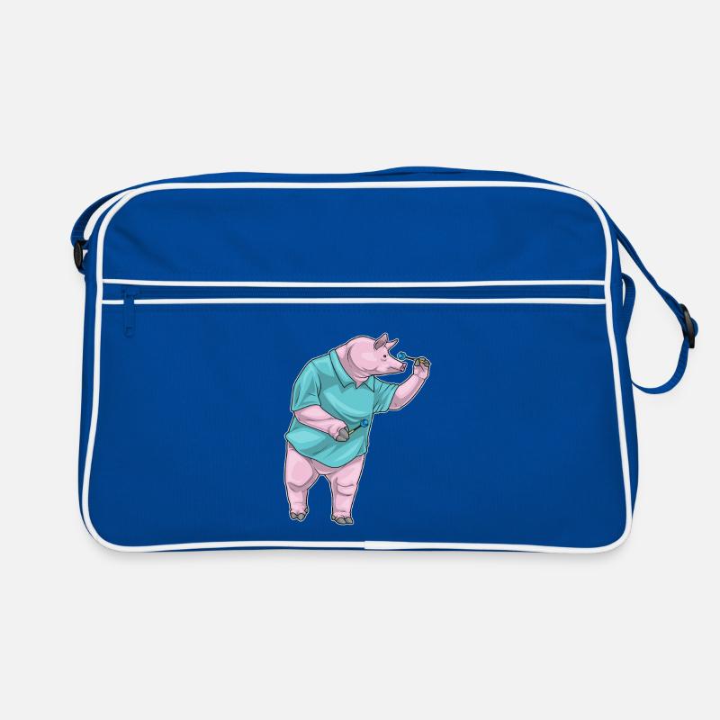 Fléchette cochon Fléchette Sac Retro