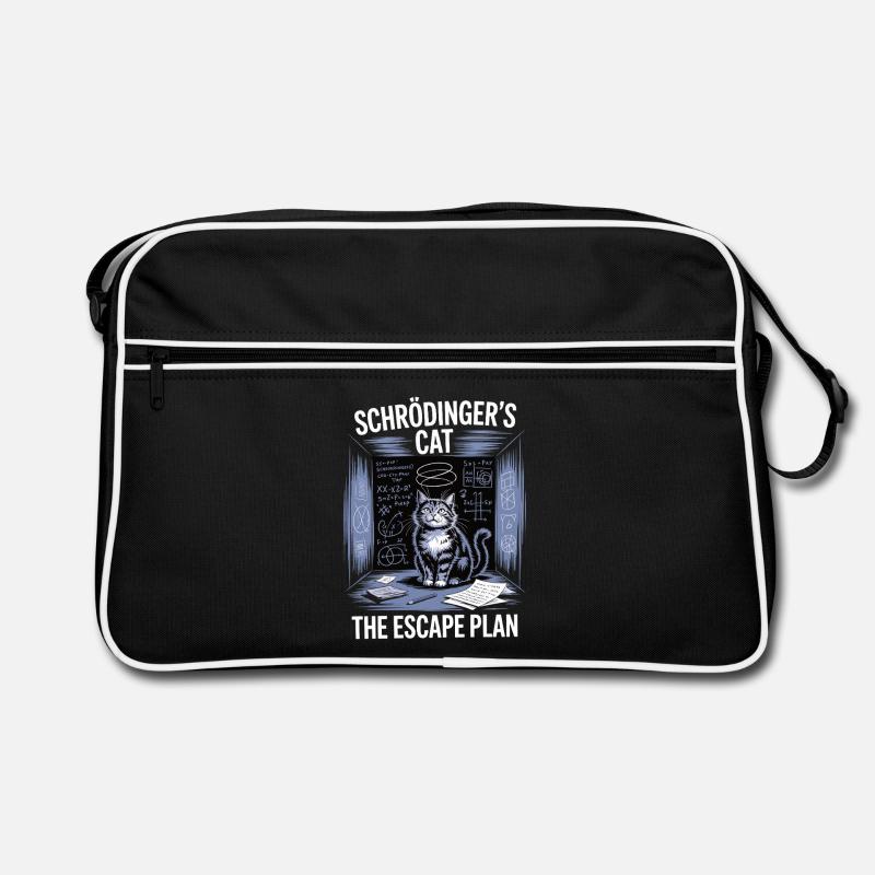 Le chat de Schrödinger – Plan d’évasion Sac Retro