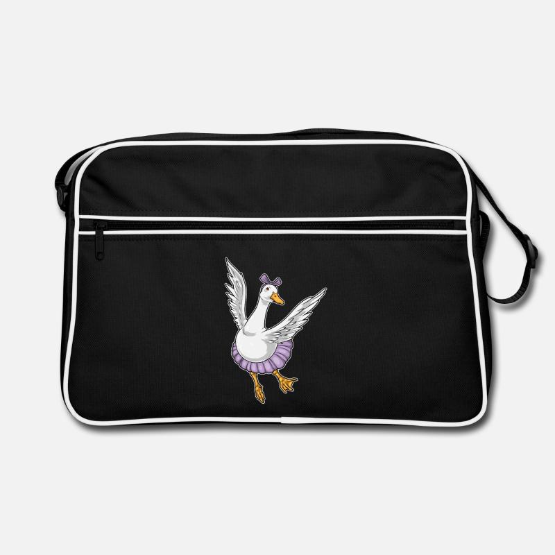 Canard Ballerine Ballet Danse Sac Retro
