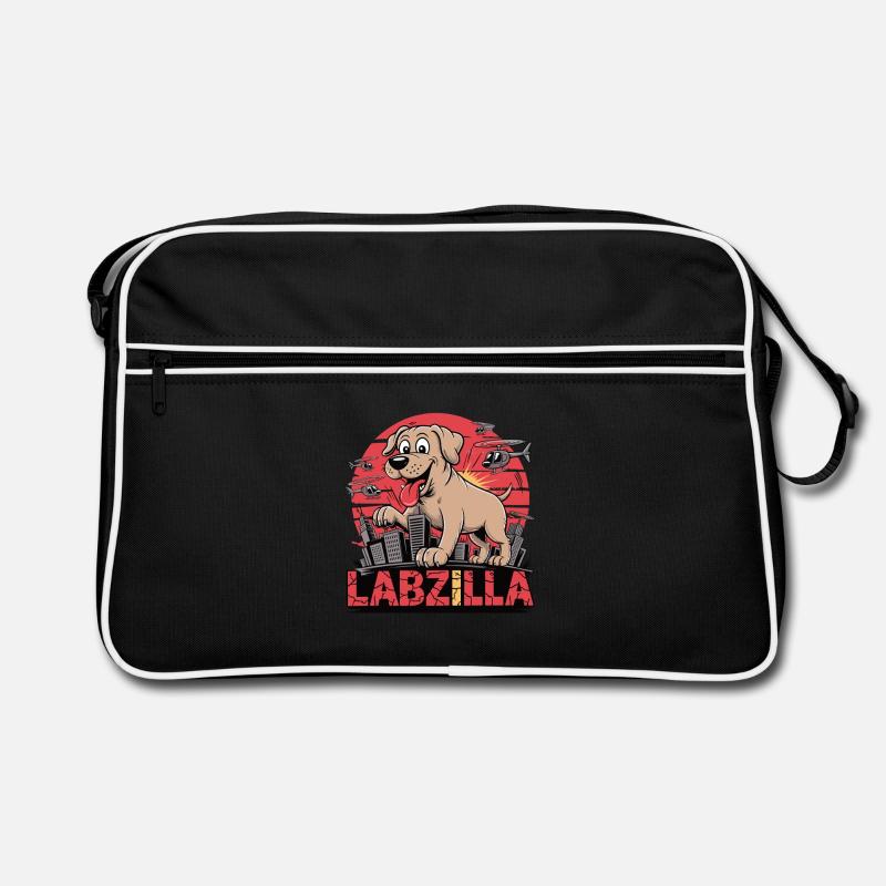 Labzilla – Der gute Junge im Großstadteinsatz Retro Tasche