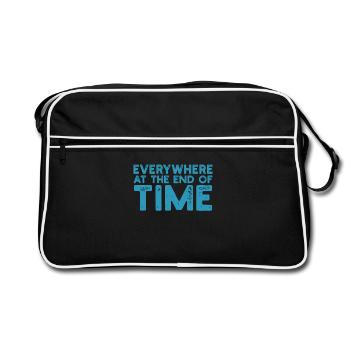 Everywhere At The End Of Time - Retro Bag - black/white - Front