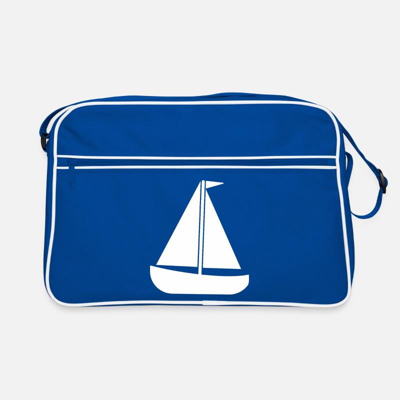 Segelboot Retro Tasche