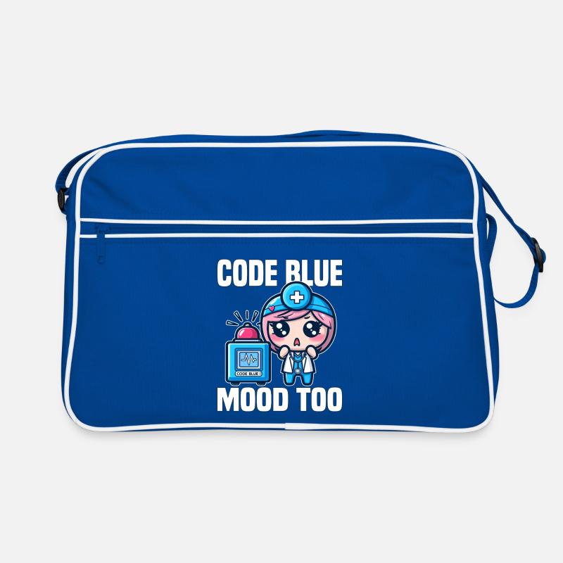 CODE BLUE, MOOD TOO - DOKTOR GESCHENK Retro Tasche