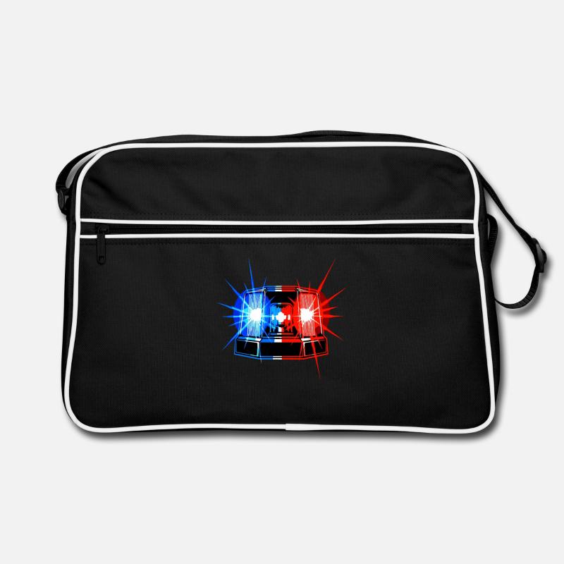 Blaulicht Sirene – Notfallwarnsystem Retro Tasche