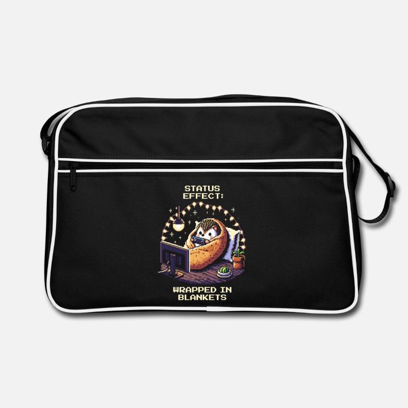 Status: Snuggled up in blankets Retro Bag