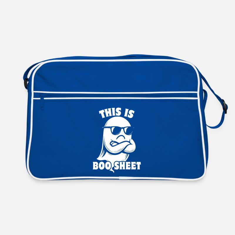 Halloween Geist - This is Boo Sheet Retro Tasche