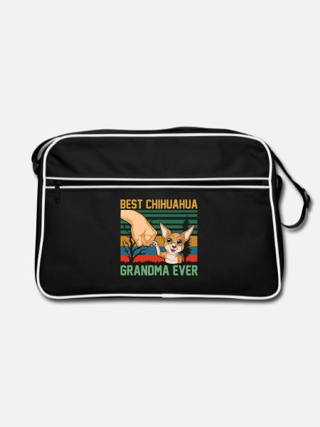 Chihuahua - Sac Retro - noir/blanc - Devant