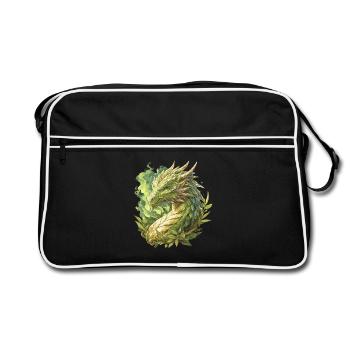 Dragon Dragon - Sac Retro - noir/blanc - Devant
