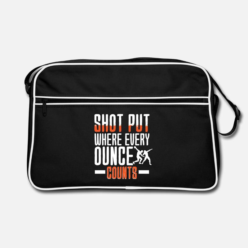 Shot Put Shot Put Shot Putter Retro Bag