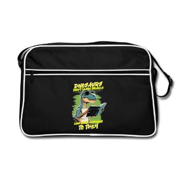 Professeur de Braille Braille Dotum - Sac Retro - noir/blanc - Devant