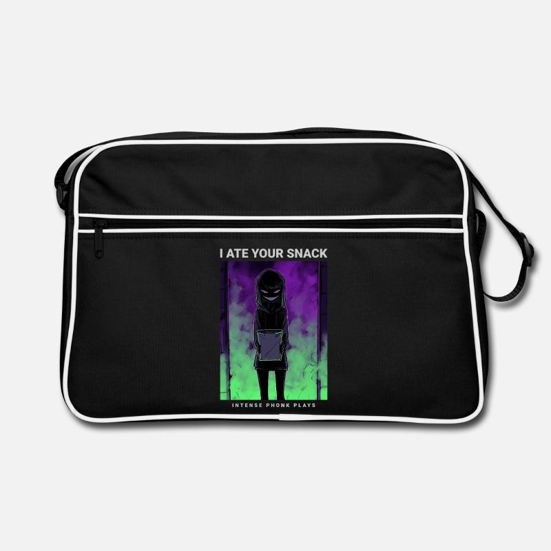 Phonk d'anime effrayant J'ai mangé ton goûter Sac Retro
