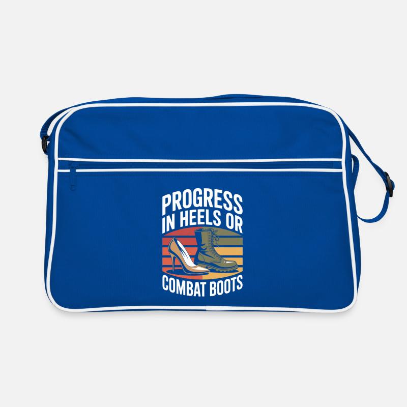 Progress in Heels or Combat Boots Women's Equality Retro Bag