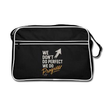 Staff for Alternative Education Teacher Second - Retro Bag - black/white - Front