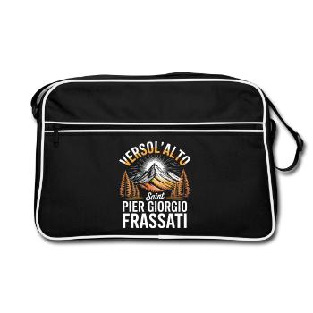 Verso L Alto Saint Pier Giorgio Frassati - Retro Tasche - Schwarz/Weiß - Vorne