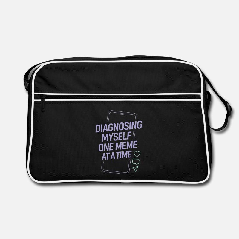 Future psychologist diagnose me Retro Bag