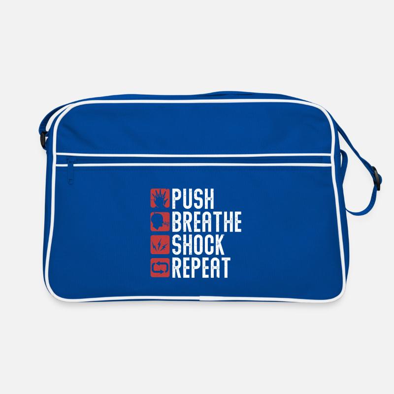 CPR instructor resuscitation emergency doctor Retro Bag