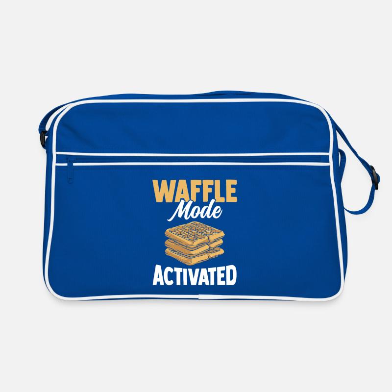 Waffle Mode Activated Pastry Breakfast Retro Bag