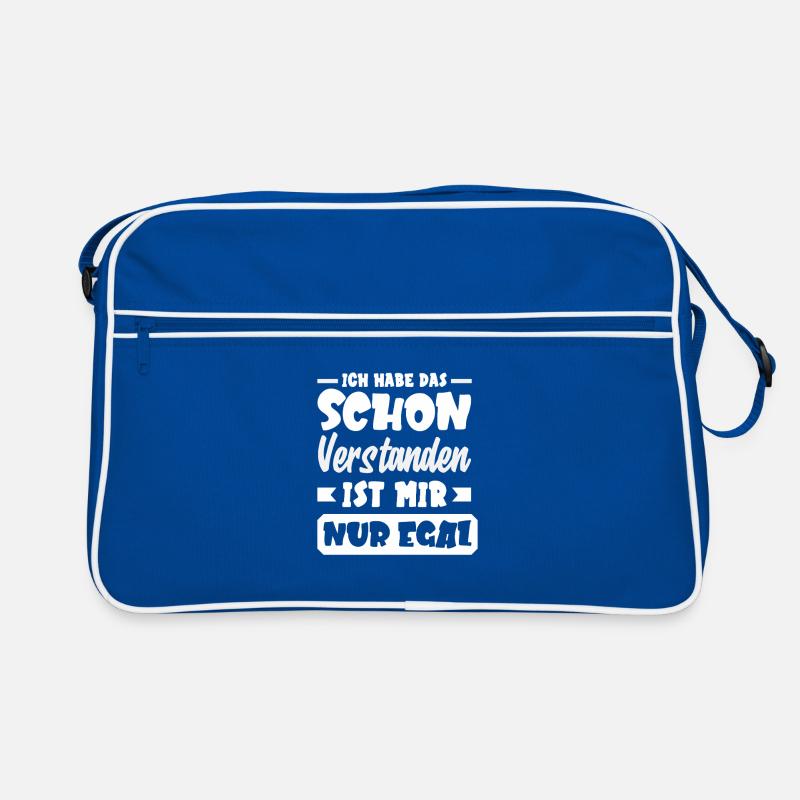 Got it – I don't care, sarcasm Retro Bag