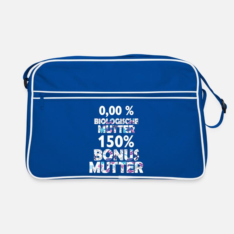 Bonus Mutter Mama Stiefmutter Muttertag Geschenk Retro Tasche
