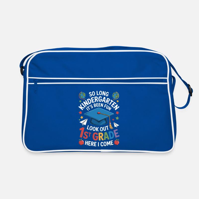 Goodbye Kindergarten Hello First Grade Retro Bag