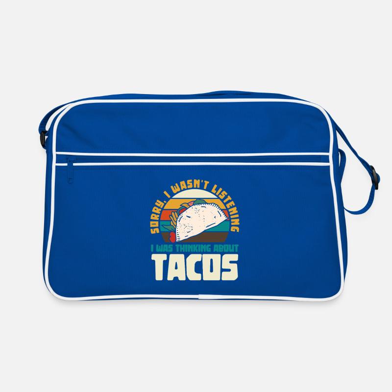 Late Taco Thought Train Design rétro Sac Retro