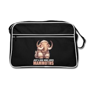 Mammuts Mammut - Retro Tasche - Schwarz/Weiß - Vorne