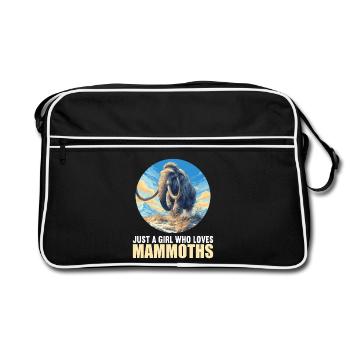 Mammuts Mammut - Retro Tasche - Schwarz/Weiß - Vorne