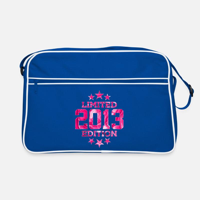 LIMITED EDITION 2013 13. GEBURTSTAG Retro Tasche