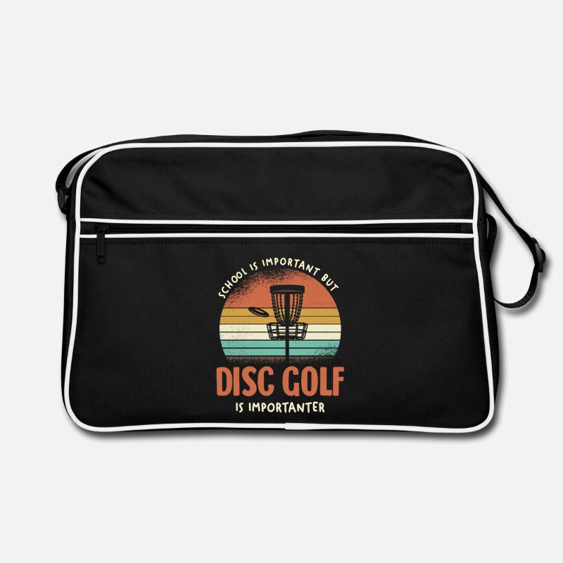 Retro Disc Golf Is Important Retro Tasche