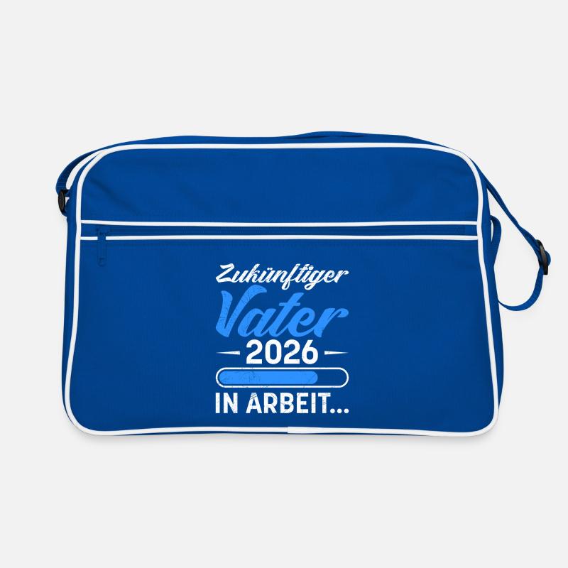 Father-to-be FUTURE FATHER IN PROGRESS 2026 Retro Bag