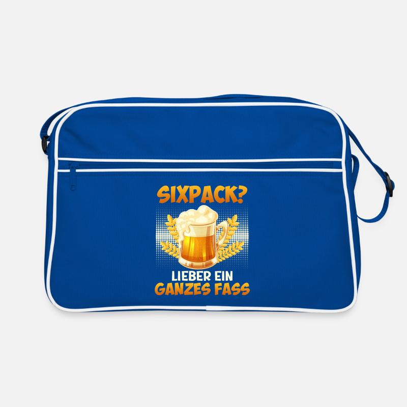 Paternité SIX-PACK RATHER UN BARIL ENTIER Drôle Sac Retro