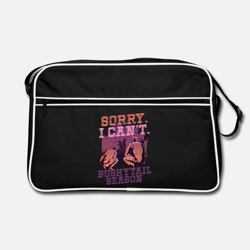 Squirrel Hunter Tree Rat Bushy Tail Season Retro Bag