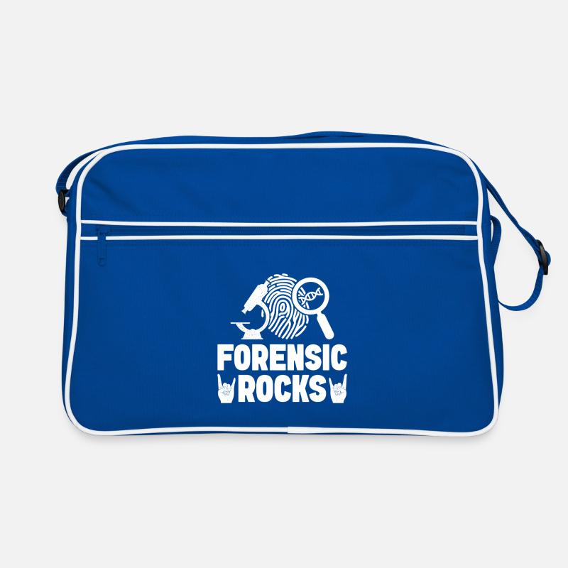 Forensic Analyst Forensic Rocks Squad Crime Lab Retro Tasche