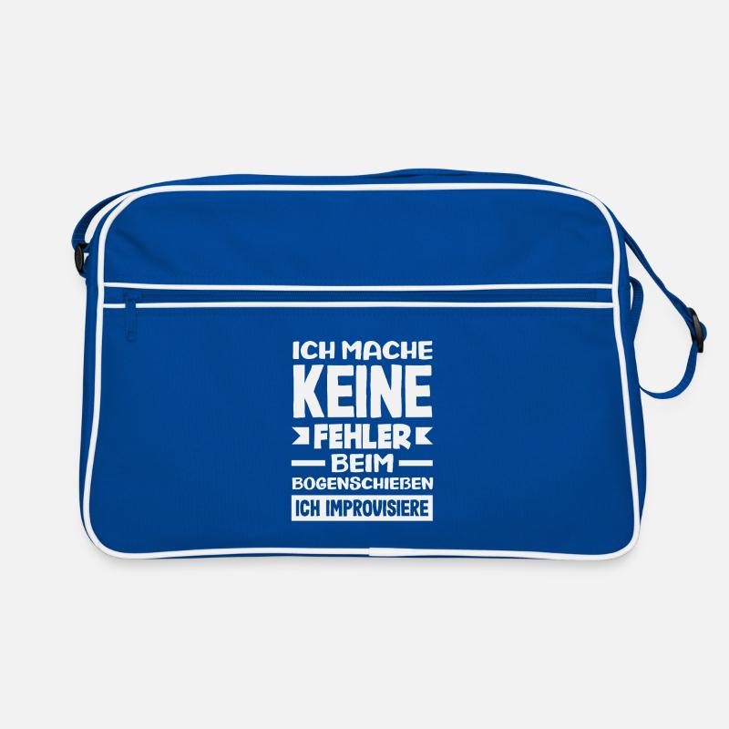 Bogenschießen Bogenschütze Geschenk Retro Tasche