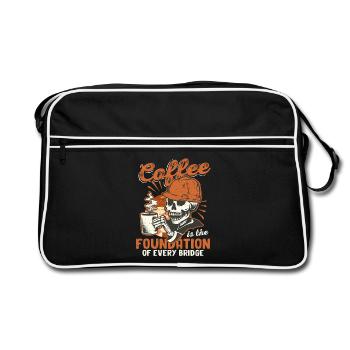 Military Mechanic - Retro Bag - black/white - Front