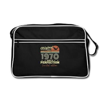 55th Anniversary | Original December 1970 - Retro Bag - black/white - Front